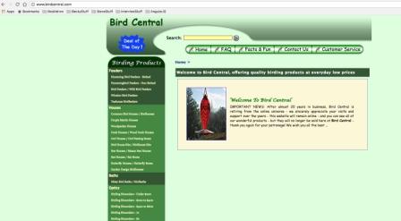 Bird Central (www.BirdCentral.com)